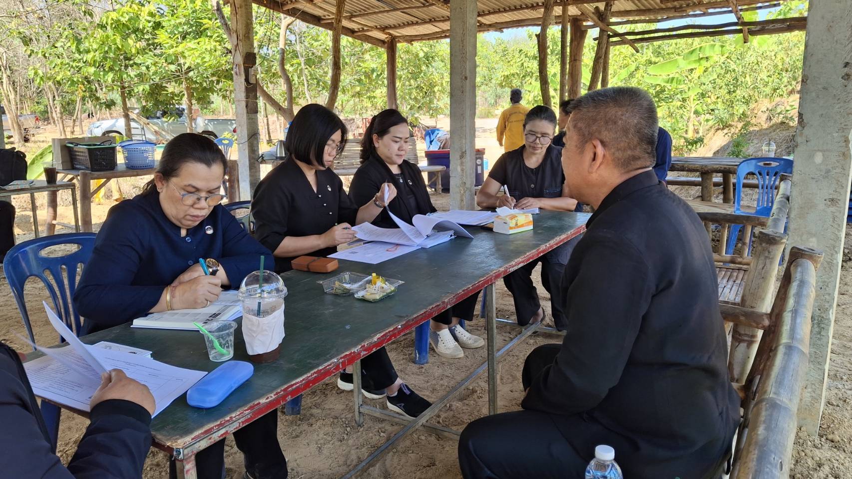 ✨ พช.เจริญศิลป์ จ.สกลนคร : รับการนิเทศ ติดตาม และสนับสนุนการขับเคลื่อนงานกิจกรรมยุทธศาสตร์กรมการพัฒนาชุมชน และนโยบายจังหวัดสกลนคร