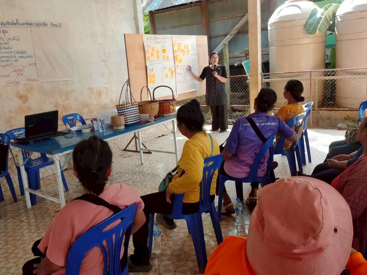 ✨ พช.เจริญศิลป์ จ.สกลนคร : ดำเนินโครงการส่งเสริมการจัดตั้งและพัฒนากลุ่มอาชีพ