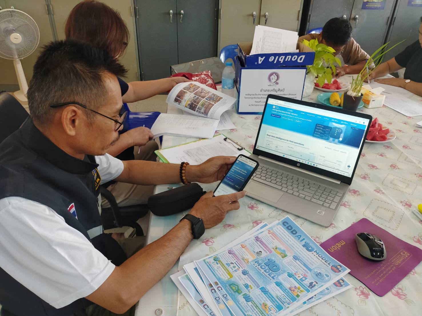 ✨ พช.เจริญศิลป์ จ.สกลนคร :  ประชาสัมพันธ์และแนะนำการใช้งาน CDD AI ยกระดับงานพัฒนาชุมชนสู่ยุคดิจิทัล