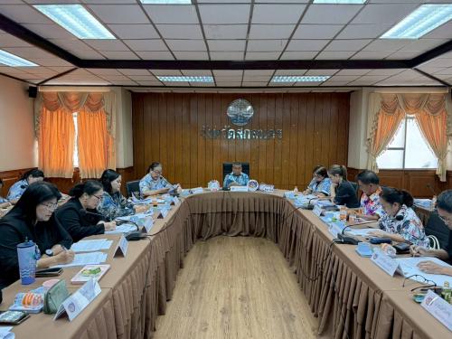 ✨ พช.เจริญศิลป์ จ.สกลนคร :  ร่วมประชุมผู้บริหารและนักวิชาการพัฒนาชุมชนจังหวัดสกลนคร ครั้งที่ 2/2569